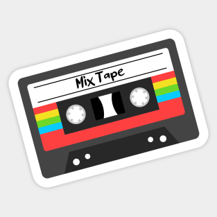 Colorful Mixtape Sticker